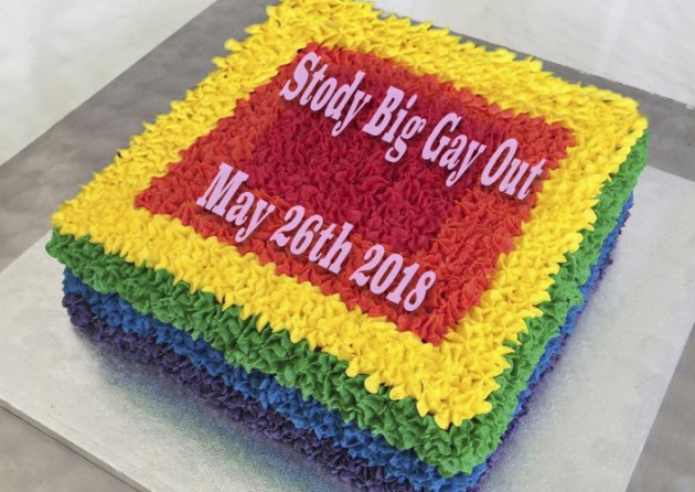 stody hall big gay out